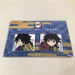 鬼滅の刃 繋がるスクエア缶バッジ 冨岡義勇 - メルカリ