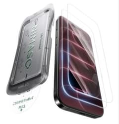 NIMASO ガラスフィルム iPhone17Pro用 保護フィルム 強化ガラスのサムネイル