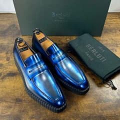 新品限定40万円 Berluti アンディ クリーパーソール ローファー 7.5
