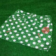専用ページ！パーリーゲイツ☆ゴルフボール芝柄☆スカートのサムネイル