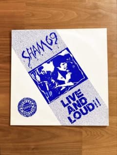 SHAM69 LIVE AND LOUD LP UK盤 Oiパンク 名盤 - メルカリ