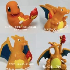 ① ヒトカゲ リザードン クリア キメポーズ リザードン（モンコレ