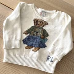 お値下げ　Ralph Lauren♡ポロベア　ニット　18mのサムネイル