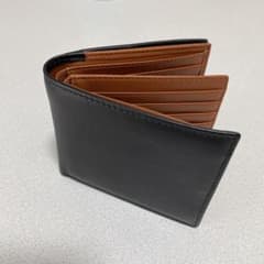 Le sourire 二つ折り　財布　ブラックのサムネイル