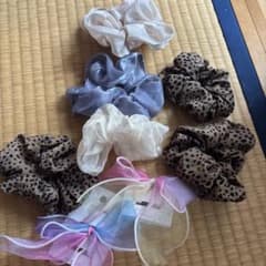 シュシュ ヘアゴム まとめ売り 8点セットのサムネイル