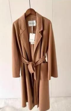 美品 Max Mara Labbro ダブルフェイス カシミヤ ガウンコート S - メルカリ