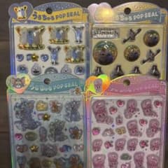 うるちゅるPOPシール 4種セット 引退品のサムネイル