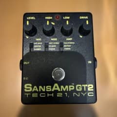 本体のみ】Tech 21 SansAmp GT2 ギターエフェクター - メルカリ