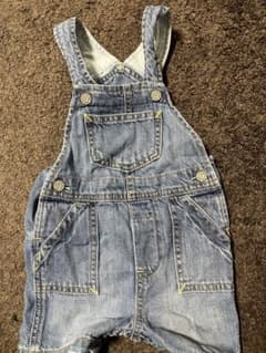 ※月末処分babyGap デニムロンパース　 6-12ヶ月のサムネイル