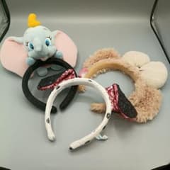 ミ*！様 ディズニー カチューシャ 3点セット ダンボ他のサムネイル