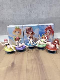 영화 오등분의 신부 Aqua Float Girls 피규어 5체 세트