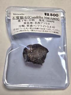 コンドリュールが綺麗な、NWA980隕石標本 Amazon.co.jp: コンドリュールが綺麗な、NWA980隕石標本 : おもちゃ