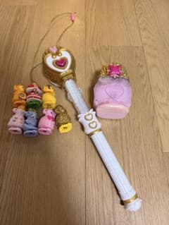 プリキュア　プリンセスパフューム、クリスタルプリンセスロッド　ドレスアップキー