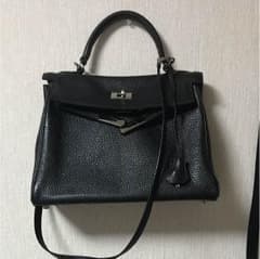 本革 ショルダーバッグ ハンドバッグ 30サイズ 内縫いのサムネイル