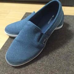 (ほぼ新品)LACOSTEスリッポンシューズのサムネイル