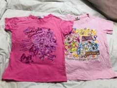プリンセスプリキュア とハピネスチャージプリキュアのTシャツのサムネイル