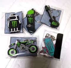 Monster Energy モンスターエナジー　キーホルダー 5種セット未開封のサムネイル