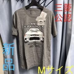Tシャツ Mサイズ メンズ 三菱 ランサーエボリューション 車柄 頭文字Ｄのサムネイル