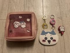 ちいかわ　5点セット　ポーチ、キーホルダー、ミラーのサムネイル
