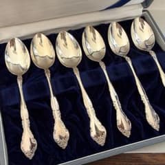 純銀SIVER950 スプーンセット 6本 約87g - メルカリ