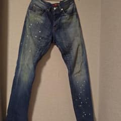 swagger ペイント加工 デニムパンツ 30インチのサムネイル