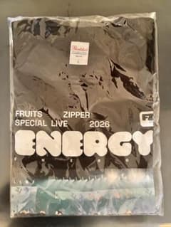 FRUITS ZIPPER 「ENERGY」すきくじTシャツ Lのサムネイル
