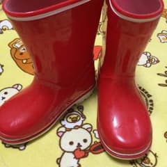 アンパンマン(赤)13.5〜14cm　長靴のサムネイル