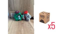 アウトドアモンスター　ぬいぐるみ2体　マスコットキーホルダー5個　シークレット入のサムネイル