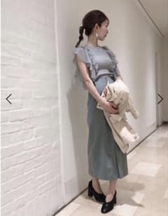 SNIDEL シアーフリルニットプルオーバーのサムネイル