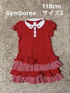Gymboree チェリー刺繍 半袖ポロワンピース 5サイズのサムネイル