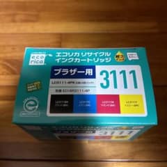 【未開封】ブラザー用エコリカリサイクルインクカートリッジ4色パックのサムネイル
