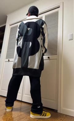 Y-3名作オーバーサイズトラックジャケット&パンツを上下セット売り（Y2K） Y-3名作オーバーサイズトラックジャケット&パンツを上下セット