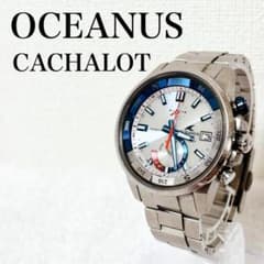動作良好】レア オシアナス カシャロ OCW-P1000 チタニウム 腕時計  