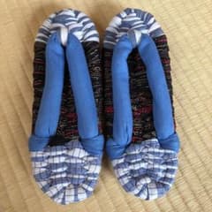 布ぞうり　ハンドメイドのサムネイル