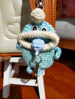 パクパクモンスター　ハンドメイド　キーケースのサムネイル