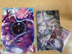비매품 극장판 Fate 페이트 예매 특전 클리어 파일 팝콘 특전