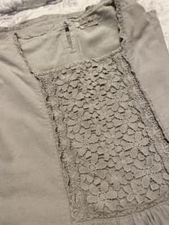 Samansa Mos2 ♡胸元レース貼りノースリ ワンピースのサムネイル