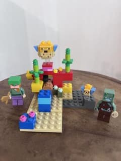 LEGO Minecraft ミニフィグ ゾンビ フグ セットのサムネイル
