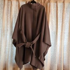 SNIDEL ブラウン ポンチョ ワンサイズのサムネイル