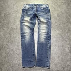 00s【archive】grunge denim pants/Y2K/鬼ヒゲ - メルカリ