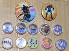 当時物 アニメ　キン肉マン 缶バッジ　プラバッジ　 12個セットのサムネイル