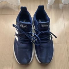 adidas ネイビー ランニングシューズ US 8のサムネイル
