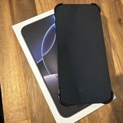 iPhone16Pro MAX 256GB ブラックチタニウムのサムネイル