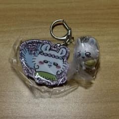 Chiikawa Mermaid Island's Secret Glitter Acrylic Keychain - Pinch and Connect Mascot