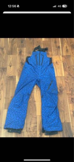 Burton ak cyclic bib ブルー　sサイズのサムネイル