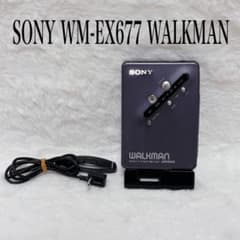 ジャンク品 SONY WALKMAN WM-EX677 ウォークマン - メルカリ