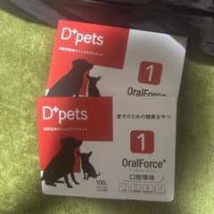 D+pets OralForce+ 20包 ひとつ10g - メルカリ