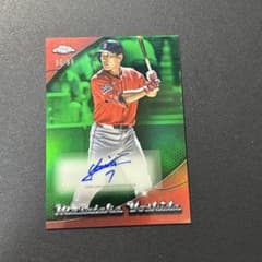 99枚限定 吉田正尚 2025 Topps Chrome サインカード - メルカリ