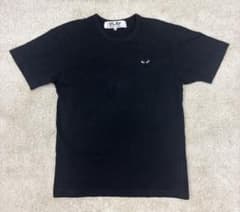 PLAY Comme des Garçons ハートロゴ Tシャツ 黒のサムネイル
