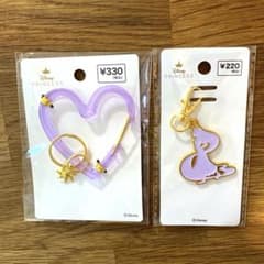 ディズニープリンセス　ラプンツェル　 カラビナ&チャームのサムネイル